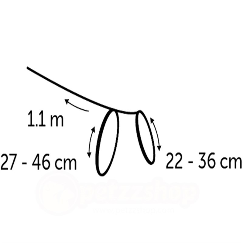 Flamingo Art Sportiv Kedi Göğüs Tasması  20-35 Cm 10 Mm