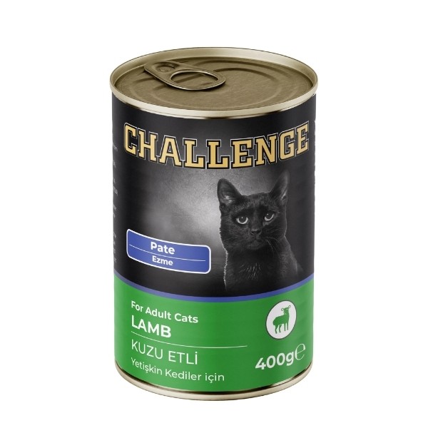 Challenge Pate Kuzu Etli Yetişkin Konserve Kedi Maması