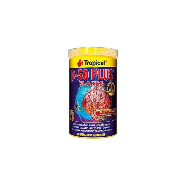 Tropical D-50 Plus Discus Balıkları için Renklendirici Pul Balık Yemi