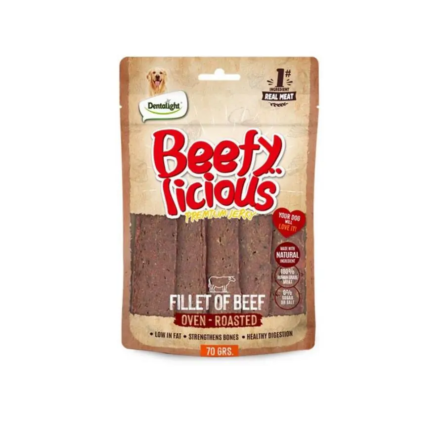 Dentalight Beefy Fillet Sığır Etli Köpek Ödül Maması