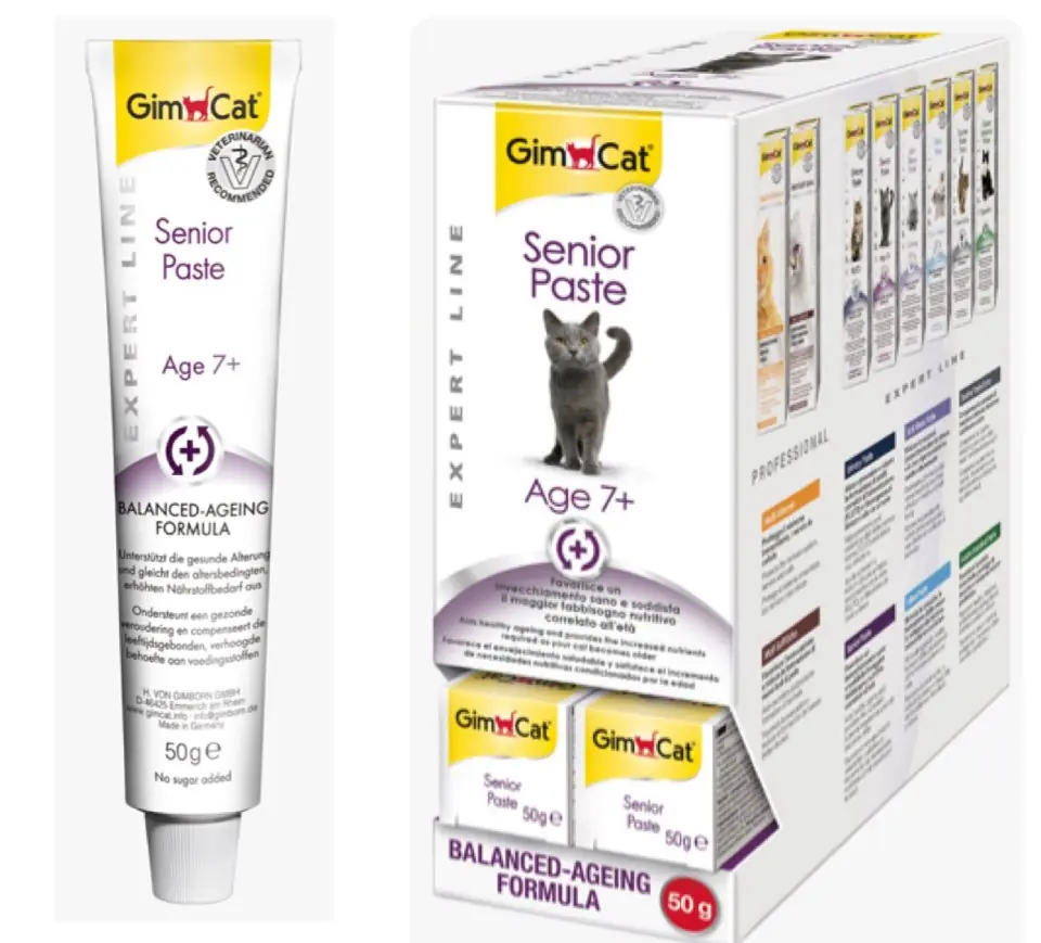 Gimcat Senior Paste Yaşlı Kedi Malt Macunu