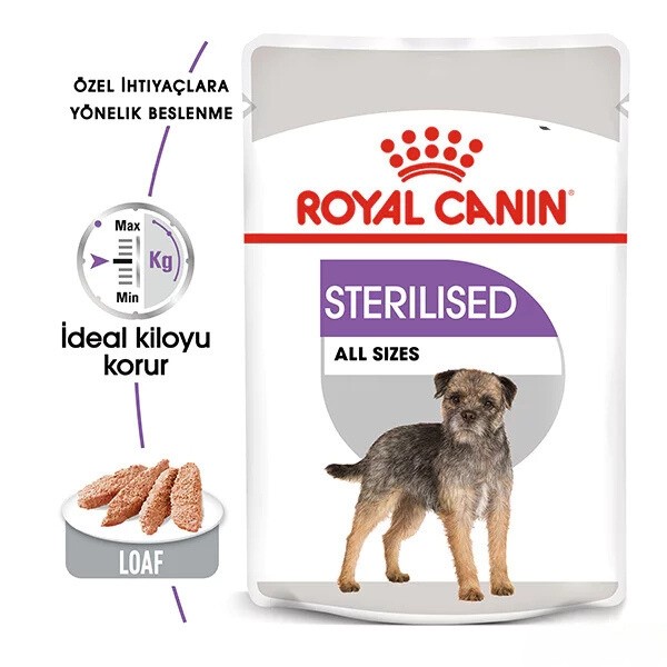 Royal Canin Sterilised Pouch Konserve Köpek Maması