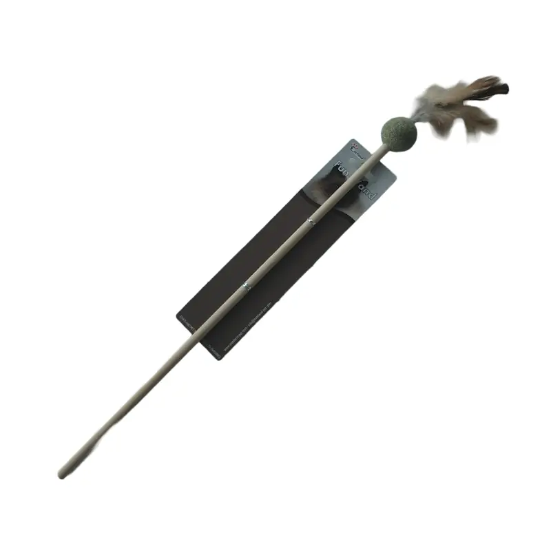 Eastland Kedi Otlu Tüylü Kedi Oltası Oyuncağı