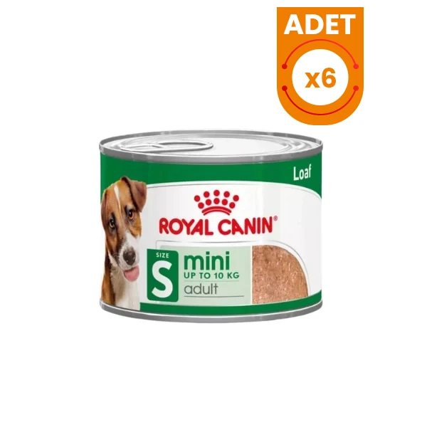 Royal Canin Loaf Mousse Küçük Irk Ezme Yetişkin Konserve Köpek Maması - 6 Adet 195 Gr