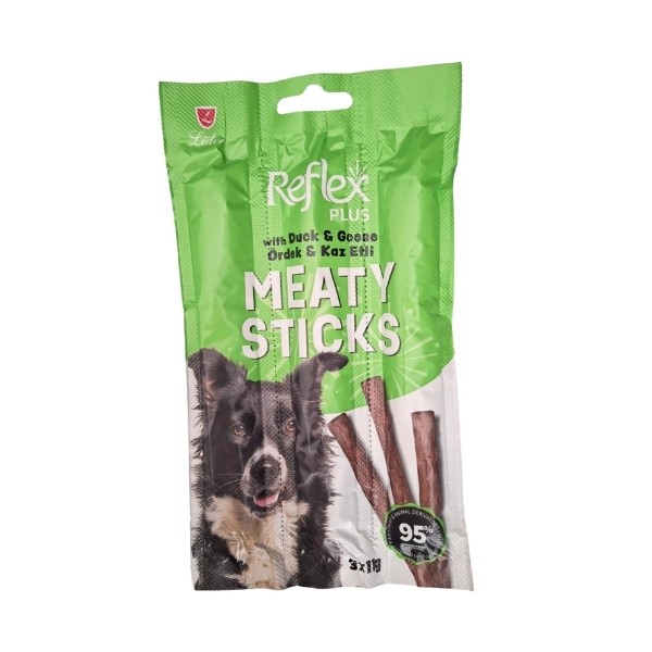 Reflex Plus Ördek ve Kaz Etli Çubuk Yetişkin Köpek Ödül Maması