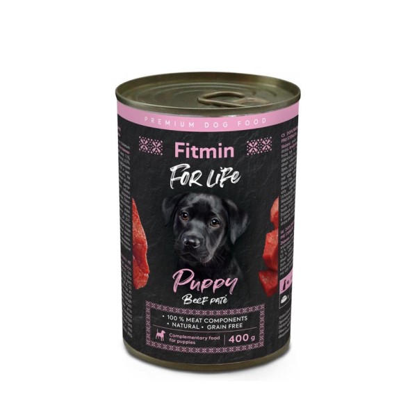 Fitmin For Life Biftekli Pate Yavru Konserve Köpek Maması