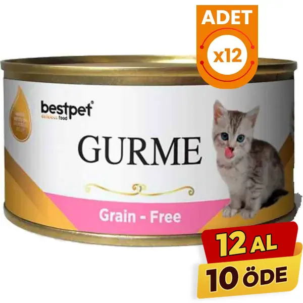 Bestpet Gurme Jöleli Tavuklu Yavru Konserve Kedi Maması