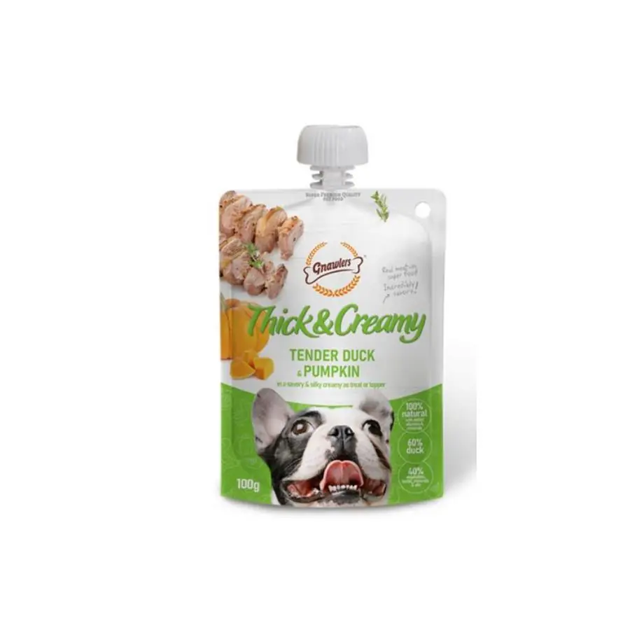 Gnawlers Ördek ve Balkabağı Aromalı Krema Köpek Ödül Maması