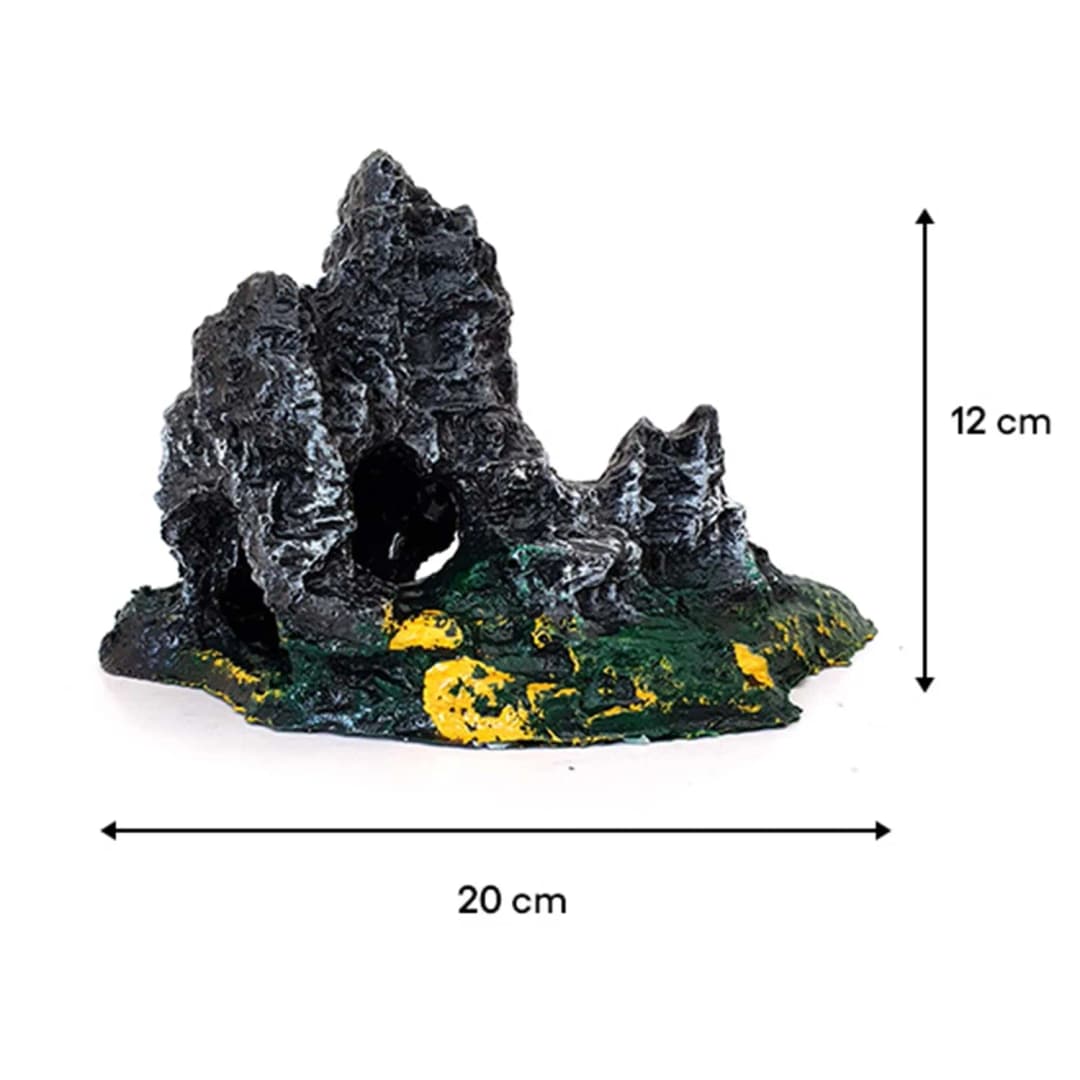 Bonisa Etekli Dağ Akvaryum Dekoru 20 x 12 Cm