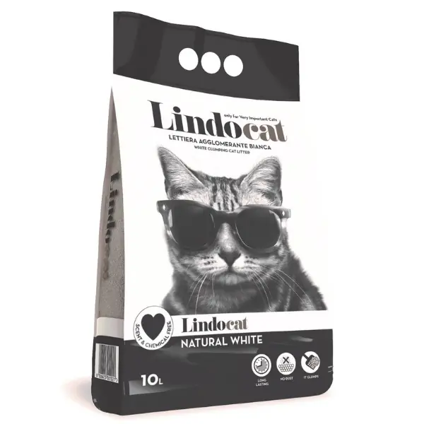 Lindocat Natural Kokusuz Topaklanan Kedi Kumu