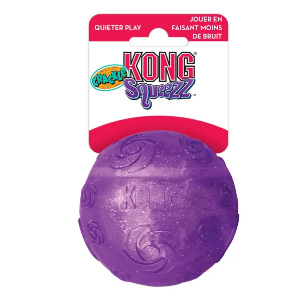 Kong Squeezz Hışırtı Sesli Top Köpek Oyuncağı