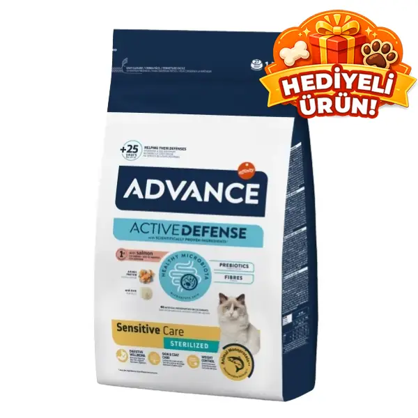 Advance Sensitive Somonlu Hassas Kısırlaştırılmış Kedi Maması