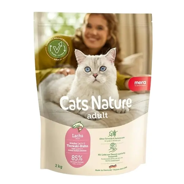 Mera Cats Nature Somonlu Yetişkin Kedi Maması
