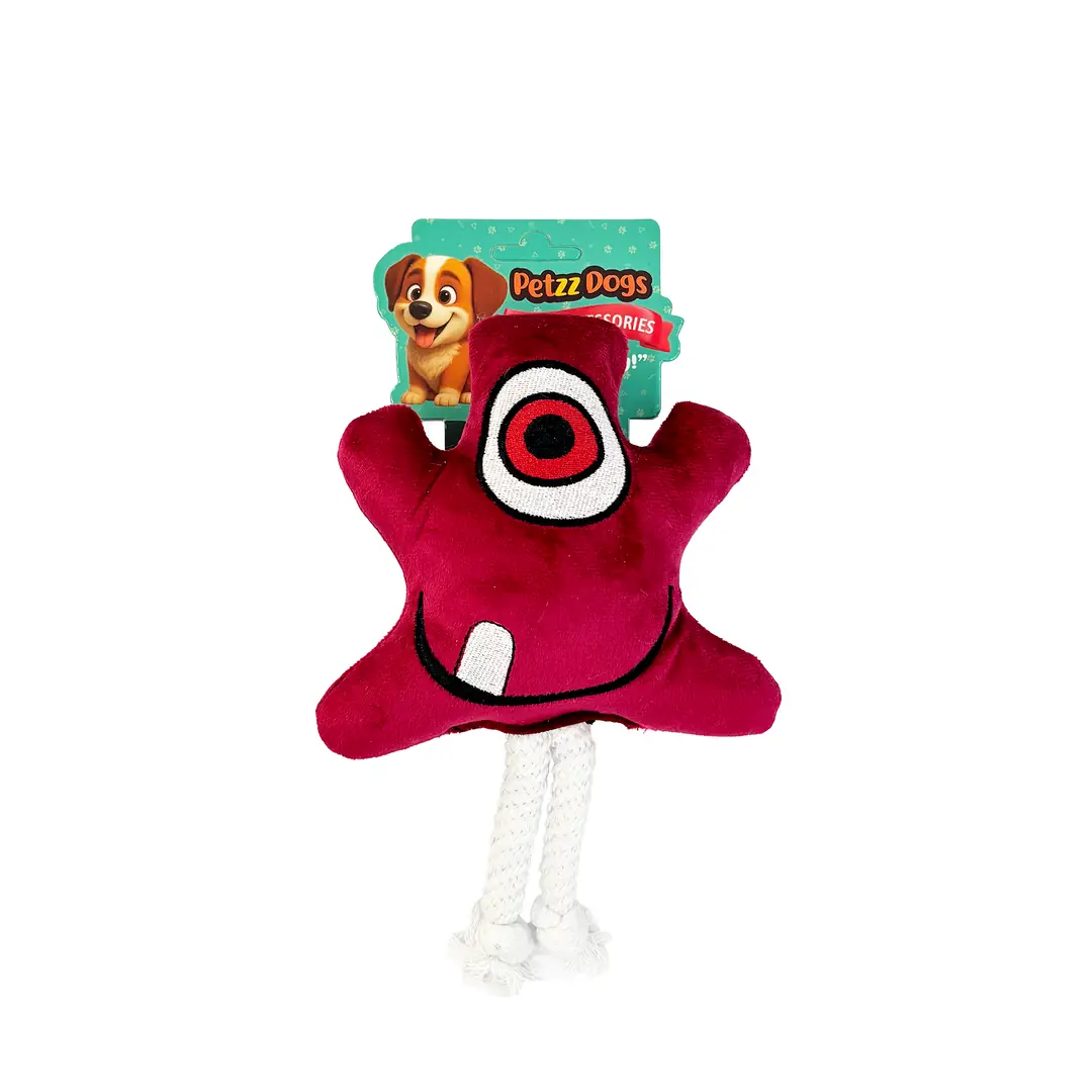 PetzzDogs Miny Sesli Dayanıklı Peluş Köpek Çiğneme Oyuncağı