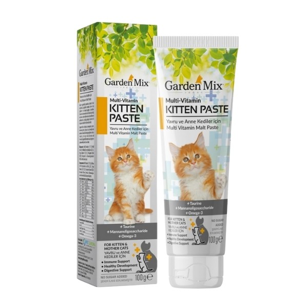 Garden Mix Kitten Multivitamin Yavru Kedi Malt Macunu