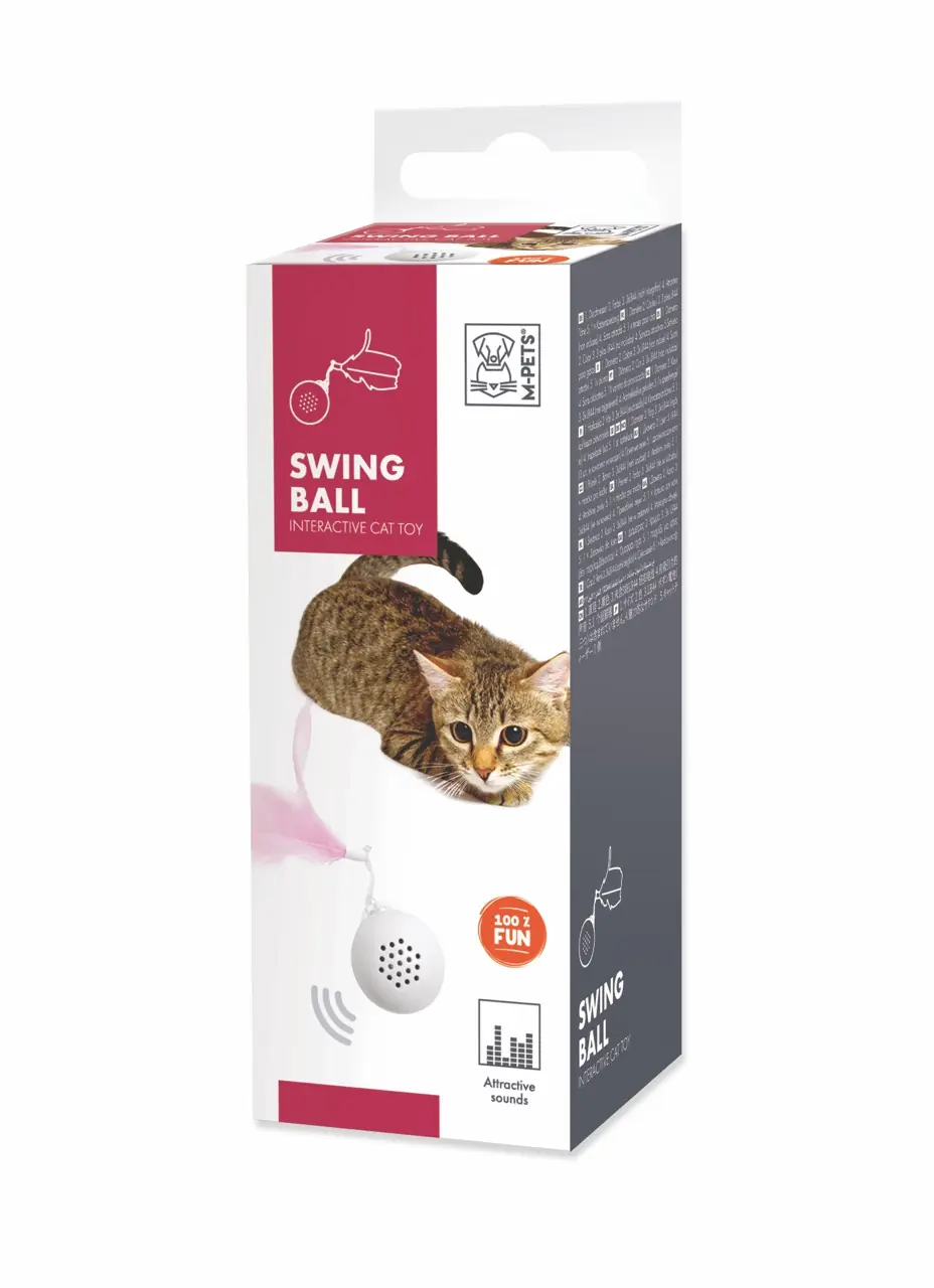M-Pets İnteraktif Top Kedi Oyuncağı