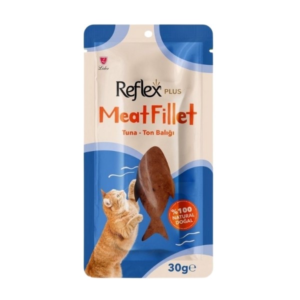 Reflex Plus Meat Fillet Uskumru Balıklı Fileto Kedi Ödül Maması