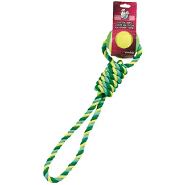 Flamingo İp Tenis Toplu Köpek Oyuncağı