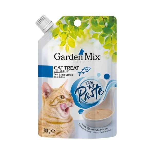 Garden Mix Ton Balık Ezme Sıvı Kedi Ödül Maması