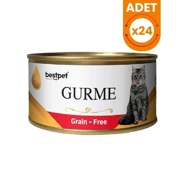 Bestpet Gurme Jöleli Biftekli Yetişkin Konserve Kedi Maması