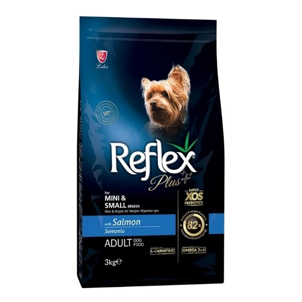 Reflex Plus Adult Somonlu Küçük Irk Yetişkin Köpek Maması - 3 Kg