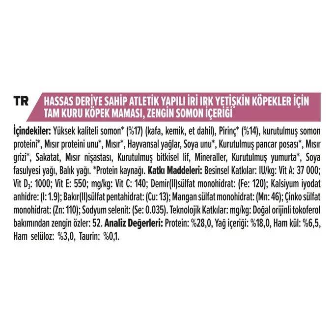 Pro Plan Large Athletic Büyük Irk Somonlu Yetişkin Köpek Maması