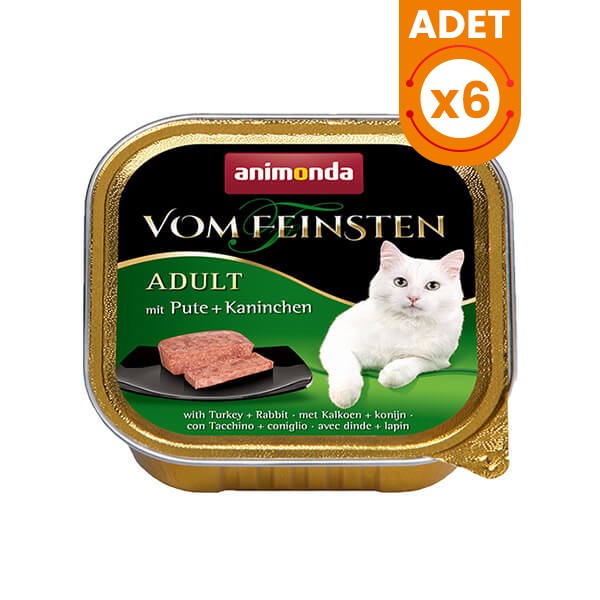 Animonda Hindi ve Tavşanlı Yetişkin Konserve Kedi Maması