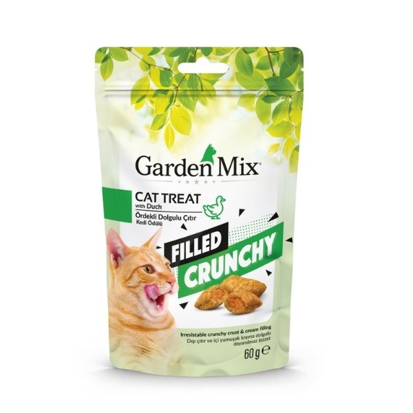 Garden Mix Ördekli İçi Dolgulu Kedi Ödül Maması