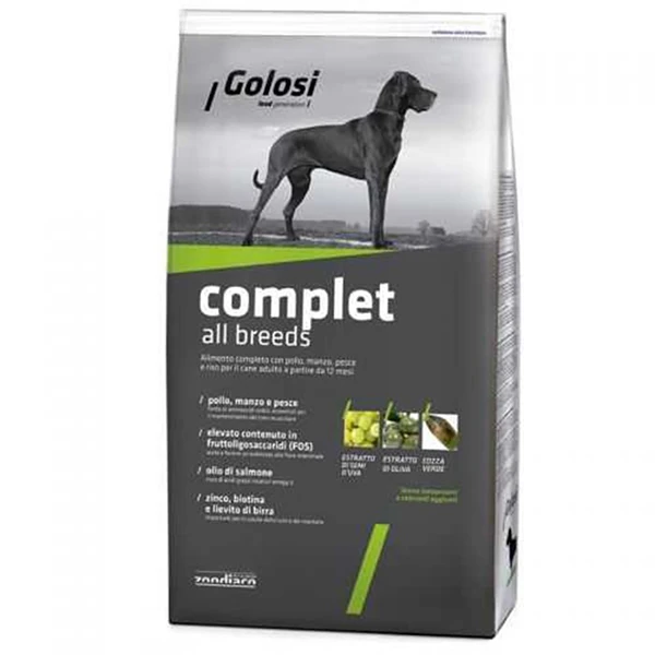 Golosi Complet All Breeds Tüm Irklar için Köpek Maması