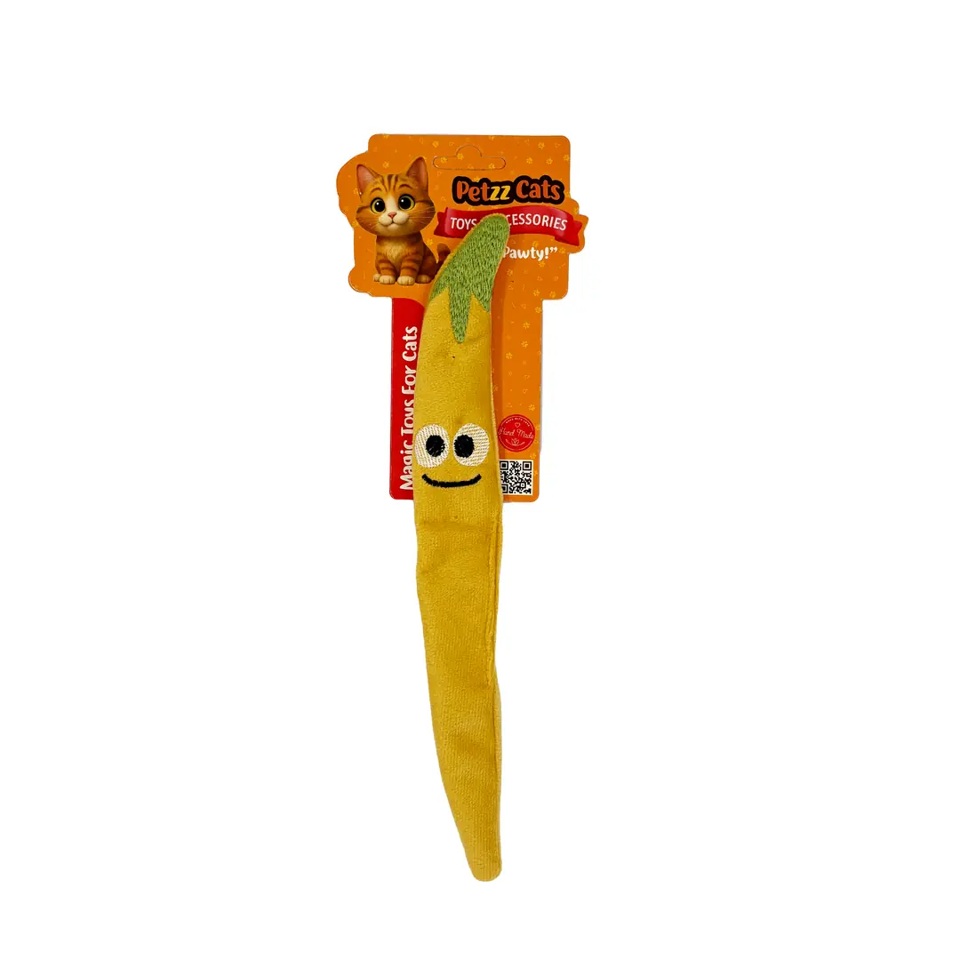PetzzCats Peppry Matatabi ve Çıngırak Sesli Peluş Kedi Oyuncağı