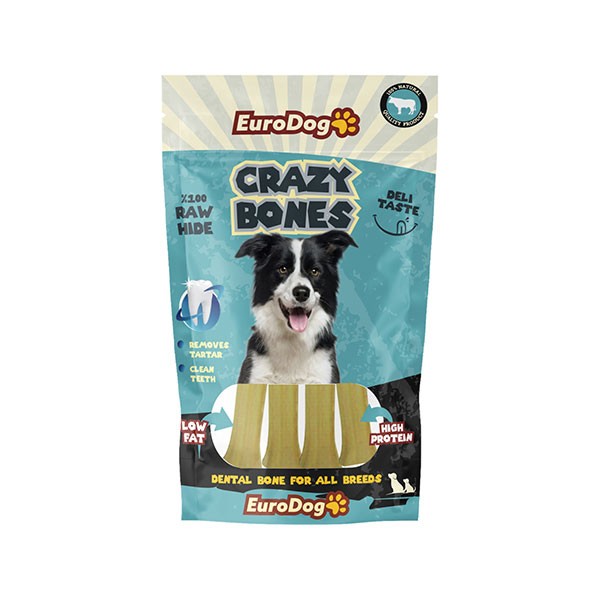 Euro Dog Crazy Bones Press Köpek Kemik Ödülü