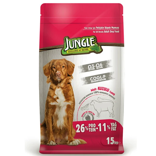 Jungle Kuzu Etli Yetişkin Köpek Maması