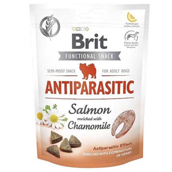 Brit Adult Antiparasitic Parazit Önleyici Somonlu Yetişkin Köpek Ödül Maması