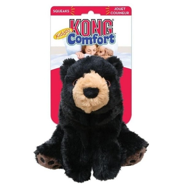 Kong Comfort Kiddos Ayıcık Şeklinde Peluş Köpek Oyuncağı