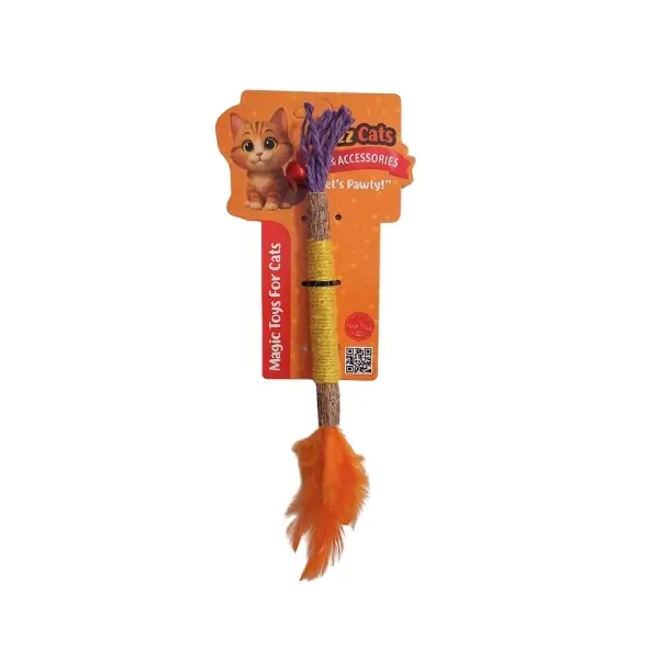 PetzzCats Zımpara Matatabi ve Çıngırak Sesli Peluş Kedi Oyuncağı