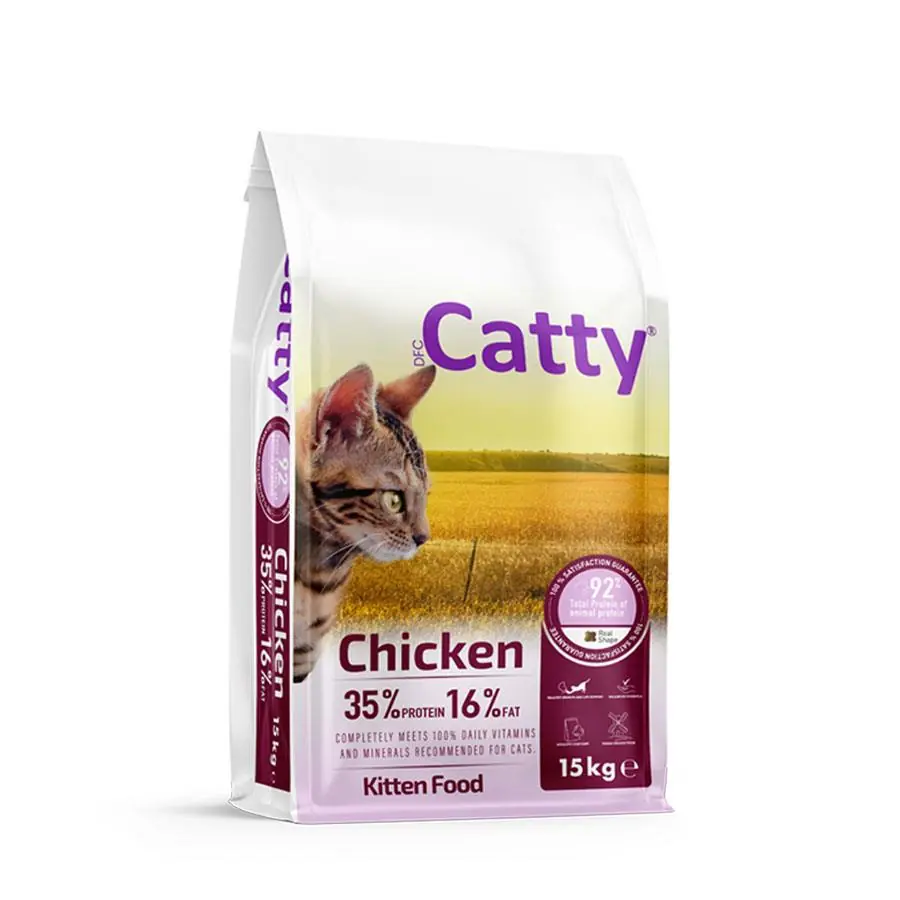Catty Tavuklu Yavru Kedi Maması