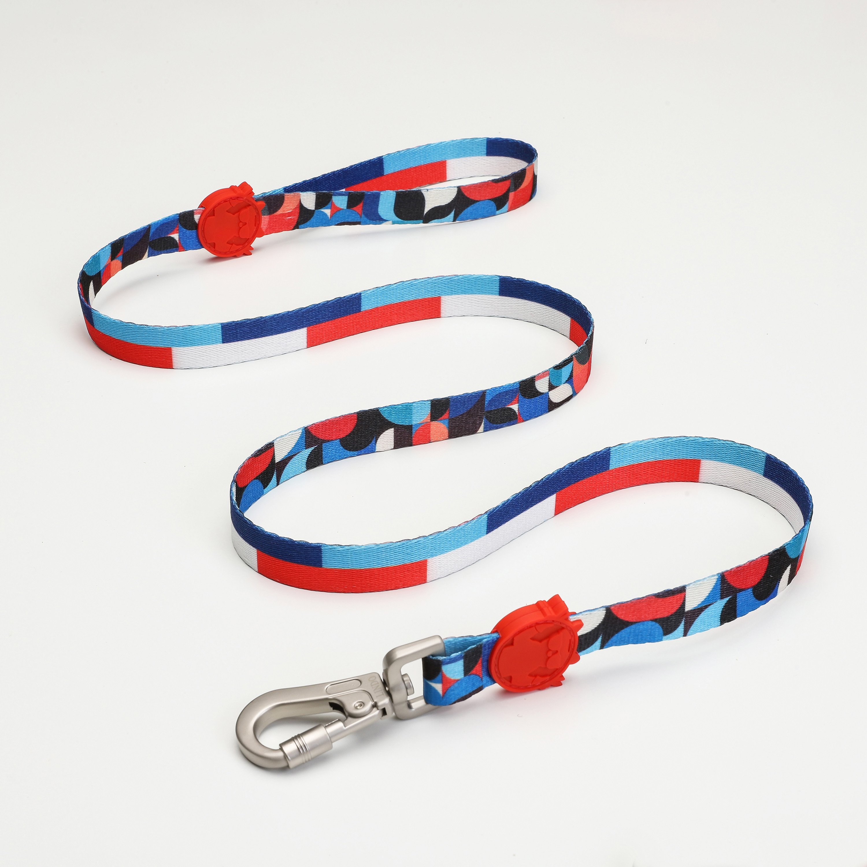 Lindo Dogs Red Line Köpek Gezdirme Kayışı