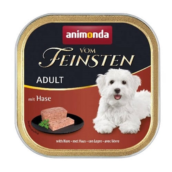 Animonda Vom Feinsten Tavşan Etli Yetişkin Köpek Konservesi