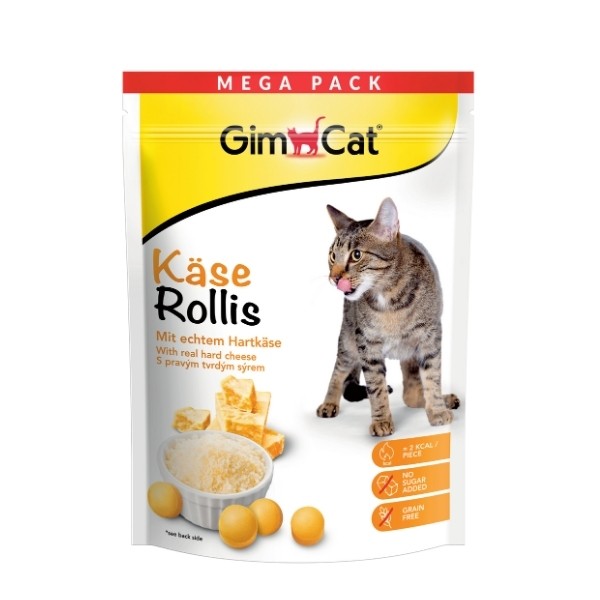 Gimcat Cheezies Peynirli Tahılsız Kedi Ödül Tableti