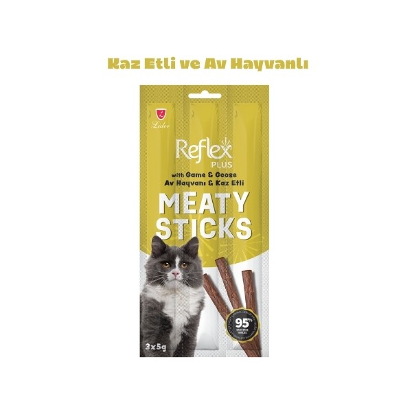 Reflex Plus Meaty Karışık 6 Lezzetli Sticks Kedi Ödül Maması