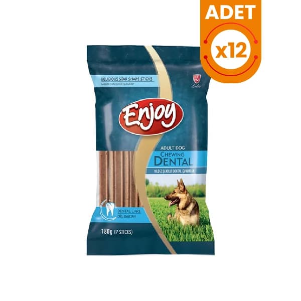 Enjoy Sticks Yıldız Şekilli Dental Köpek Ödül Çubukları