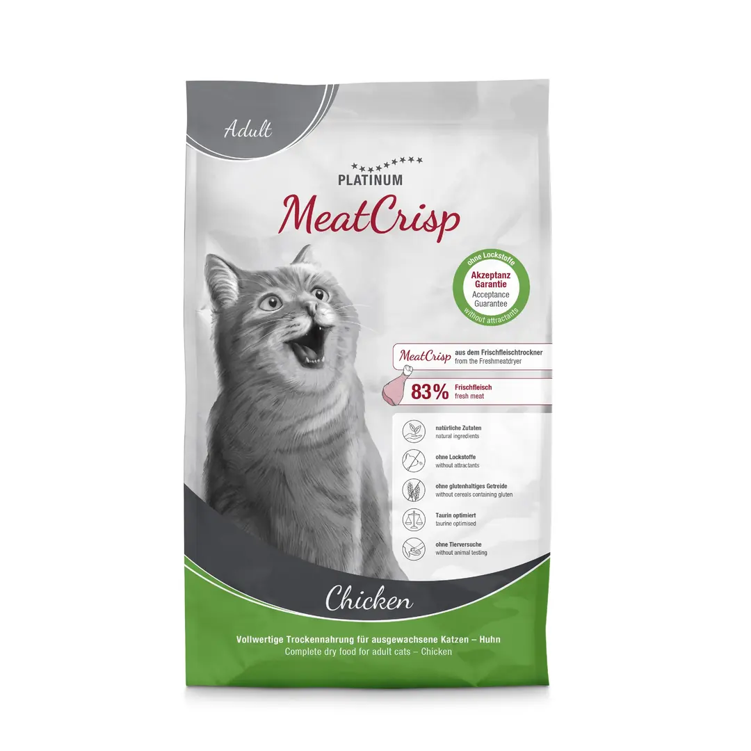 Platinum MeatCrisp Tavuklu Yetişkin Kedi Maması