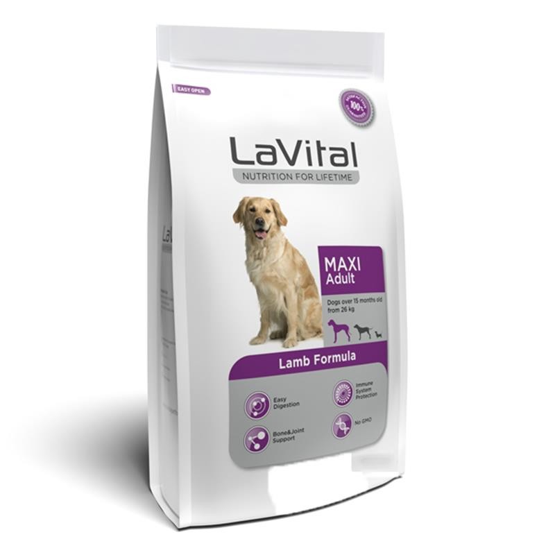 Lavital Büyük Irk Kuzu Etli Yetişkin Köpek Maması