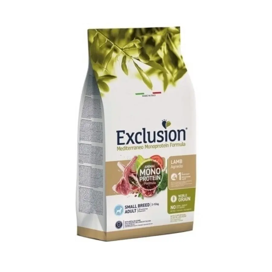 Exclusion Monoprotein Kuzulu ve Narlı Düşük Tahıllı Küçük Irk Yetişkin Köpek Maması