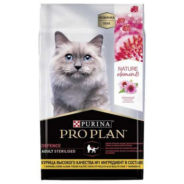 Pro Plan Nature Elements Tavuk Etli Kısırlaştırılmış Kedi Maması - 1.4 Kg