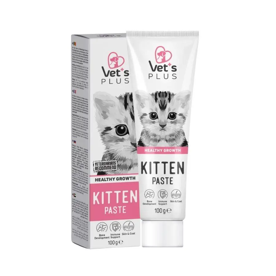 Vet's Plus Hamile ve Yavru Kediler için Multivitamin Malt Kedi Macunu