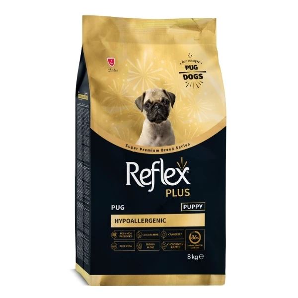 Reflex Plus Pug Hypoallergenic Tavuklu Yavru Köpek Maması - 8 Kg