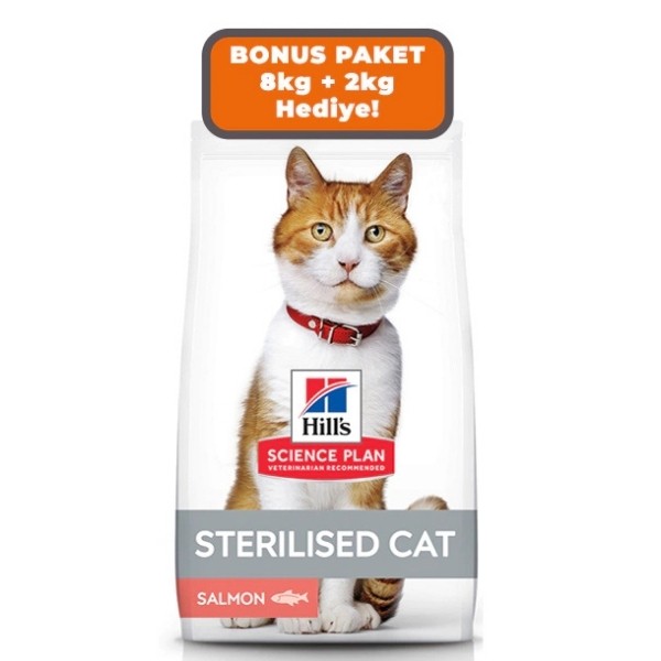 Hills Somonlu Kısırlaştırılmış Yetişkin Kedi Maması