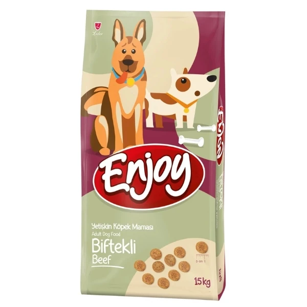 Enjoy Biftekli Yetişkin Köpek Maması