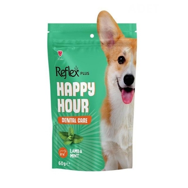 Reflex Plus Happy Hour Ağız ve Diş Sağlığı Destekleyici Köpek Ödül Maması